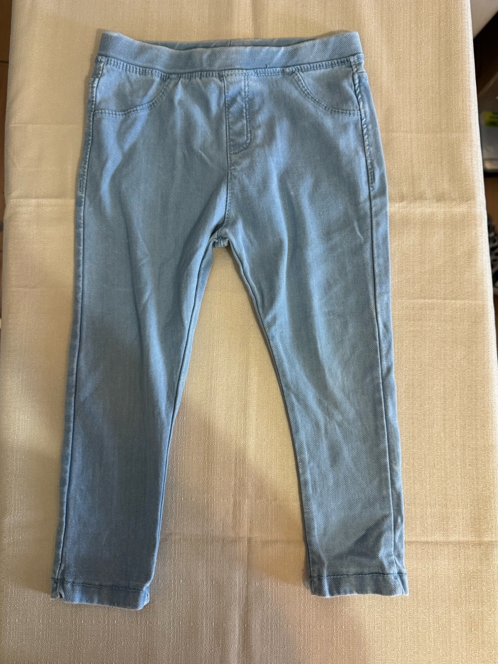 Zara Toddler Girl Denim Leggings w/ pockets
